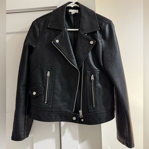 TOPSHOP faux leather jacket